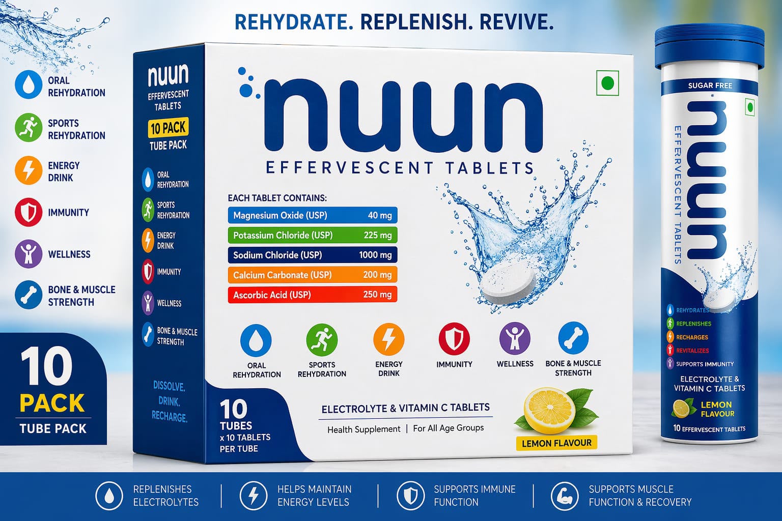 NUUN Effervescent Tablets